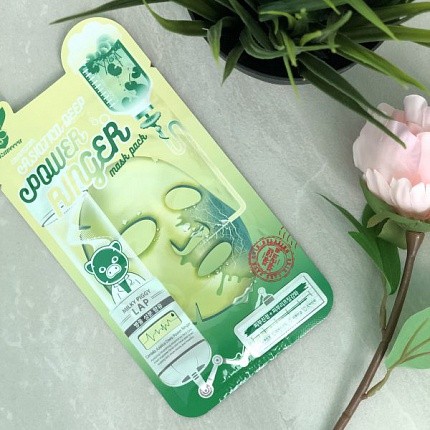  Elizavecca, Маска для лица тканевая Power Ringer Mask Pack Centella Asiatica Pack, 23мл.. Доставка в Астрахань