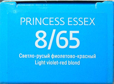 Estel Essex - 8/65 светло-русый фиолетово-красный, 60 мл.