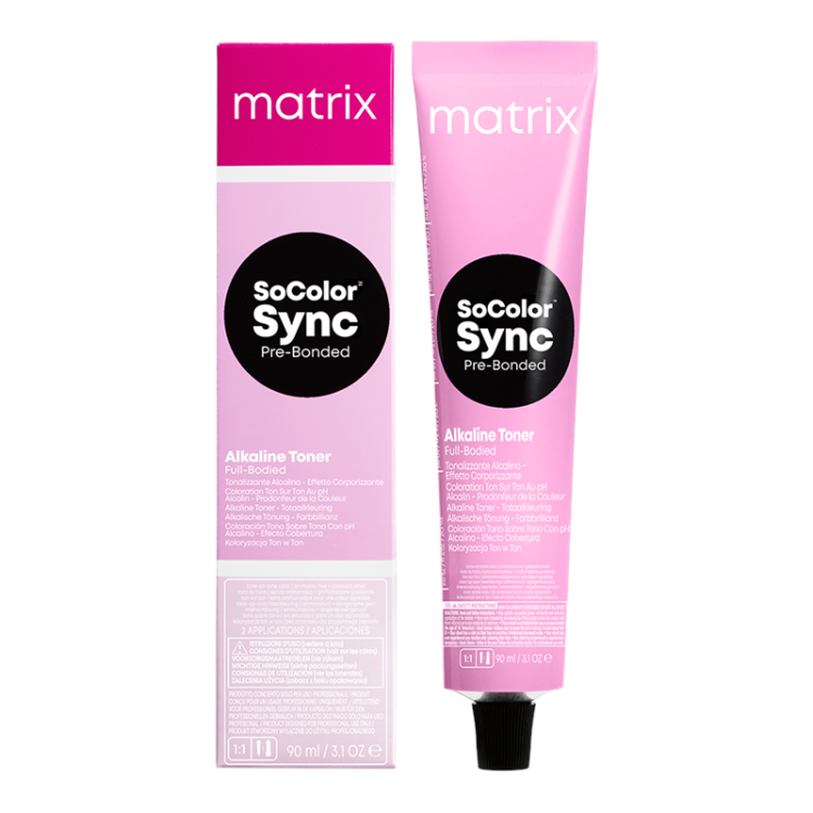  Matrix SoColor Sync Pre-Bond Acidic Toner 10PR (кислотный тонер жемчужный розовый), 90 мл.. Доставка в Астрахань