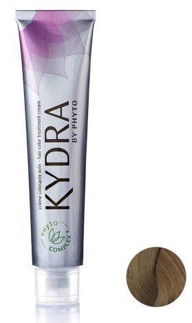  Kydra Creme 7/1 Ash Blonde, стойкая крем-краска для волос пепельный блонд, 60 мл.. Доставка в Астрахань
